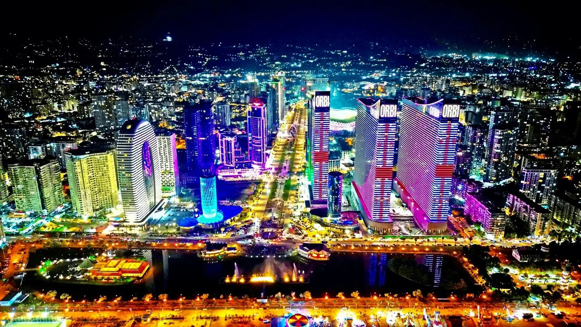 Avant-Garde Sea View Aparthotel In Orbi City 바투미