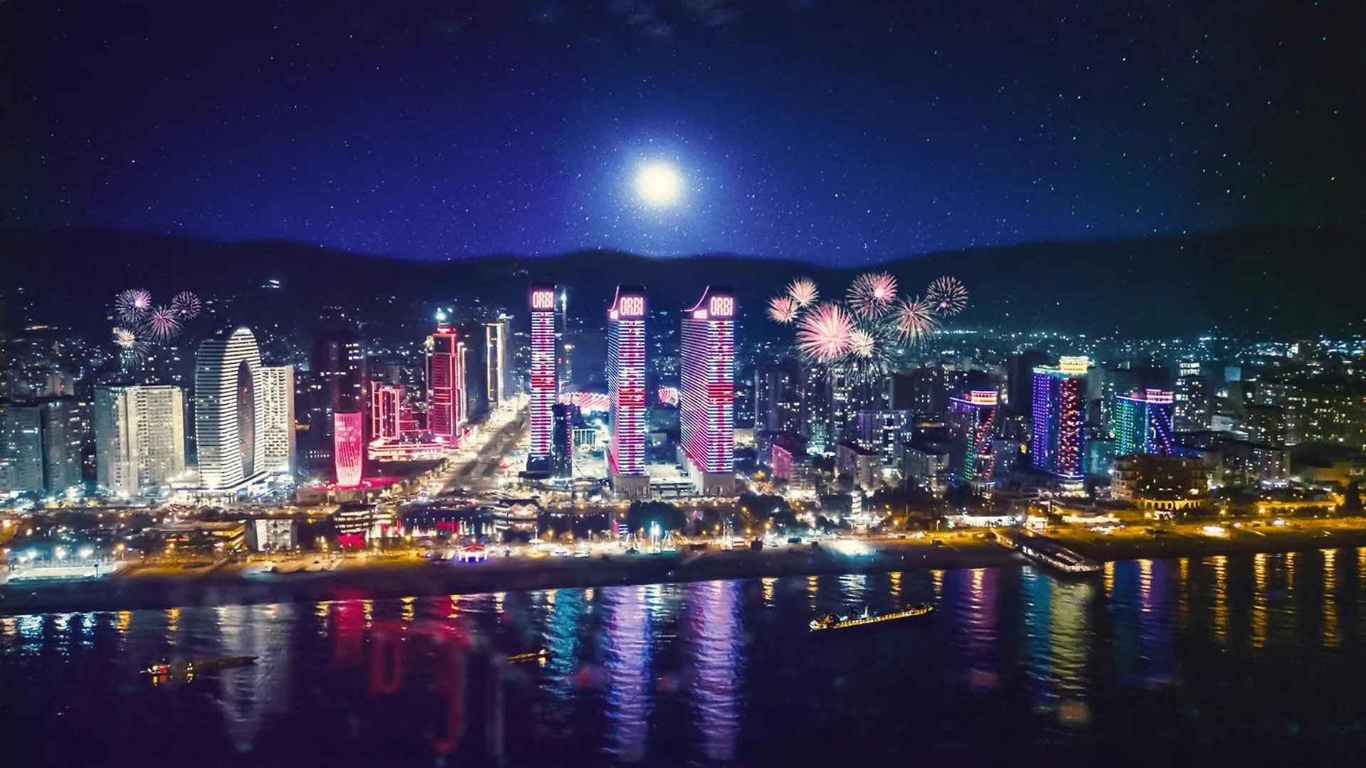 Avant-Garde Sea View Aparthotel In Orbi City 바투미